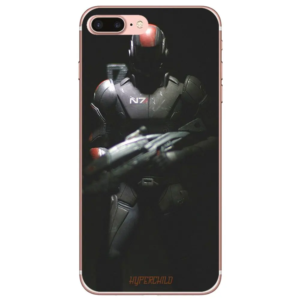 Для iPhone 10 11 12 13 Mini Pro 4S SE 5C 6 6S 7 8 X XR XS Plus Max 2020 корпус Mass Effect N7 Armour Logo Print - купить по