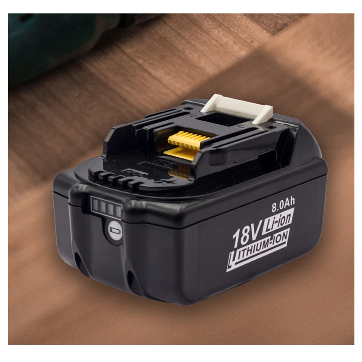 

For Makita Power Tool Rechargeable Battery, 8.0Ah, 18V, 8000mAh, LXT, BL1860B, BL1860, BL1850.