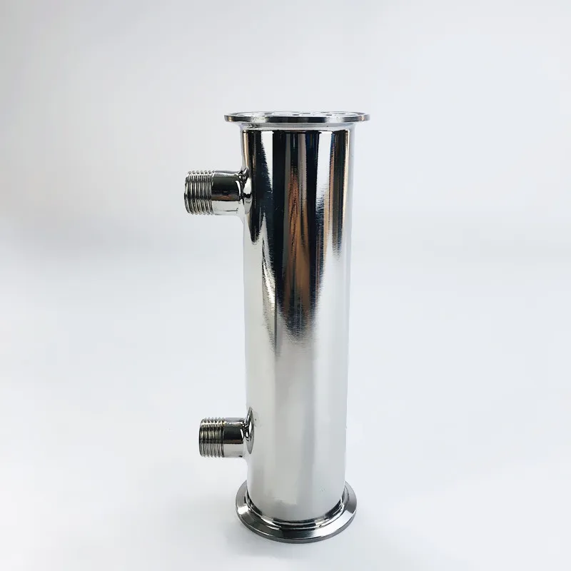2&quot 51mm(OD64mm) Dephlegmator Reflux Distiller Condenser. Length 200mm With 1/2&quot Male Tread Sanitary Steel 304 | Обустройство