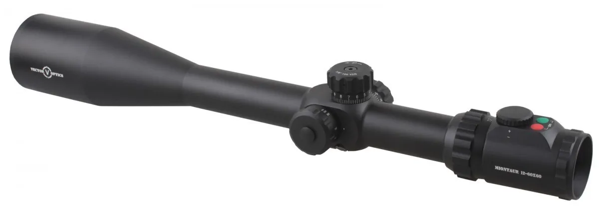 Векторная оптика Minotaur 12-60x60 прицел с супер тонкой гравированной сеткой 1/8 MOA регулировка для 4 км уважаемая Охота стрельба