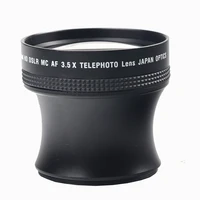 lightdow 58mm 3 5x affliated lens metal teleconverter magnification telephoto lens for lens with 58mm filter thread