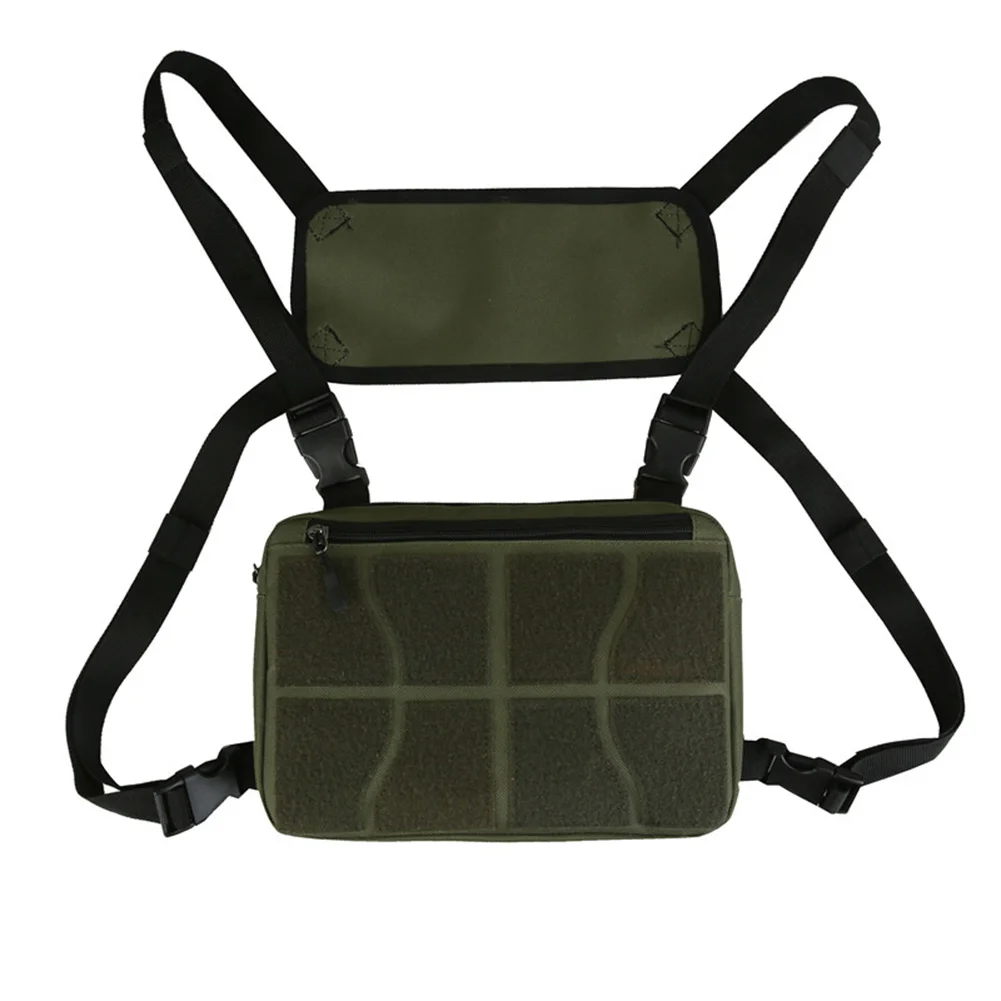 

Hip Hop Shoulder Backpacks Waist Packs Fashion Men Chest Rig Bag Unisex Streetwear Vest Chest Bags Waistcoat Pouch