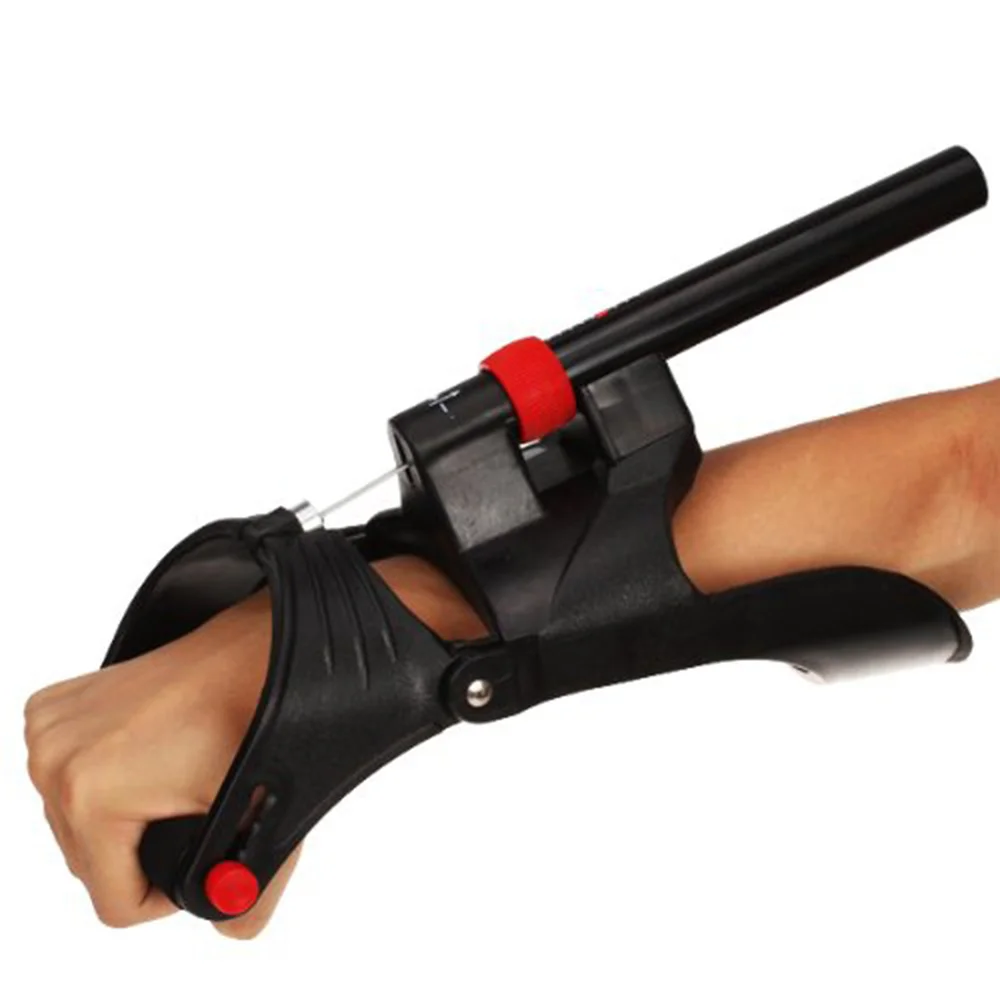 

Durable Adjustable Wrist Machine Sports Forearm Grip Wrist Strengthener Exerciser (Black)