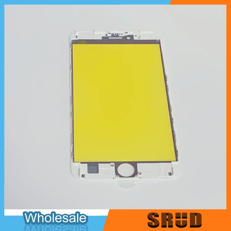 A+ quality 2 in 1 Outer Glass With Frame Bezel For iPhone 5 5s 6 6s 7 8 Plus LCD Touch Screen Outer Glass