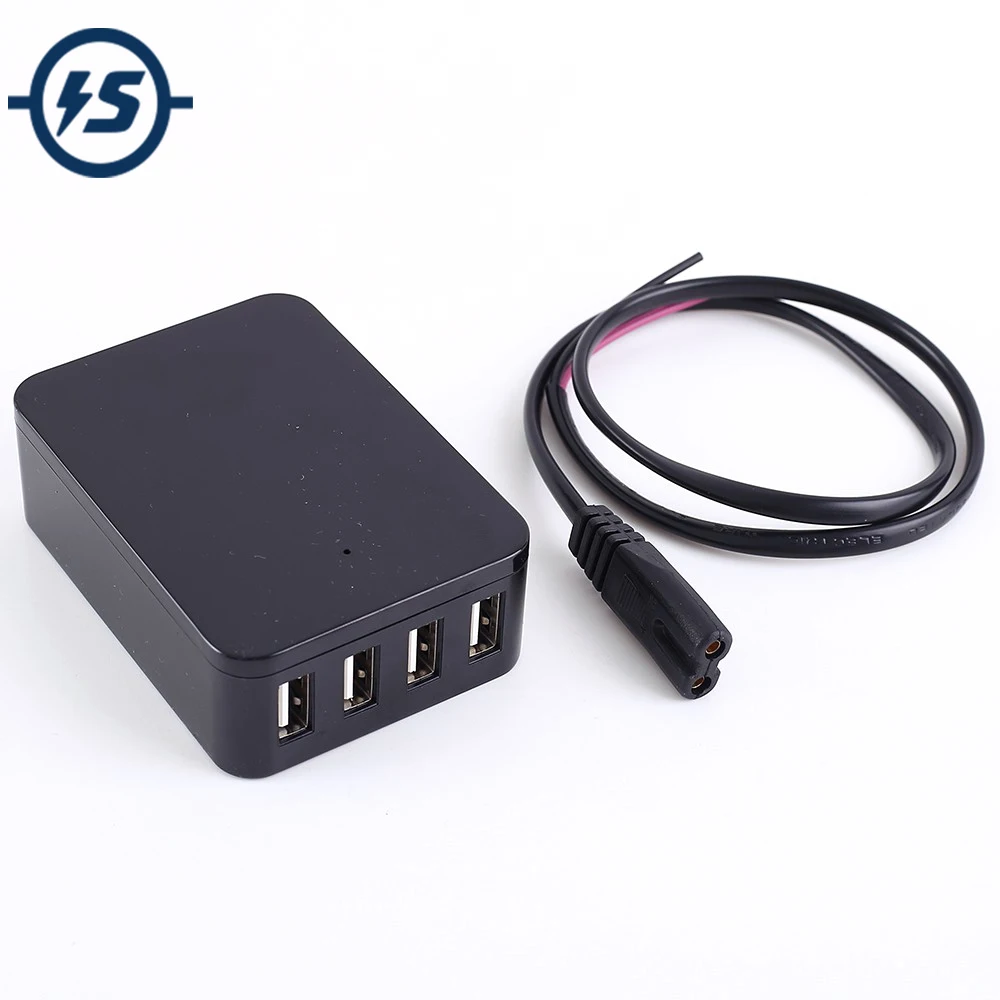 

USB Charger Step Down Power Supply 4-USB Output 9V 12V 24V 36V To 5V 5A Buck Converter for Smart Home/Robot
