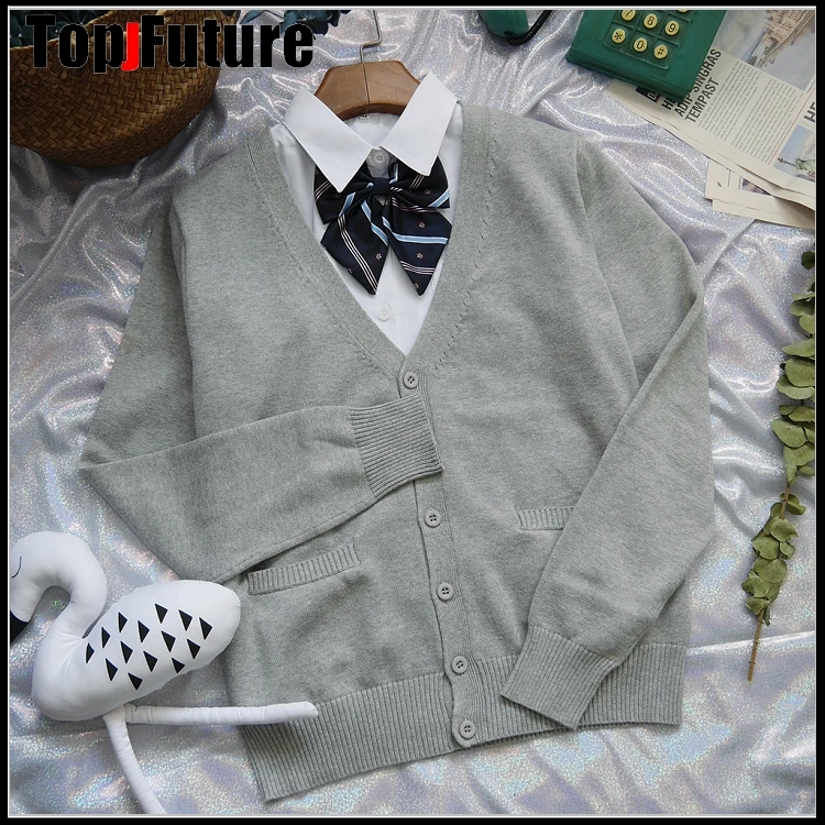 2020 Весенняя школьная форма для косплея свитер девочек женская вязаная с длинным