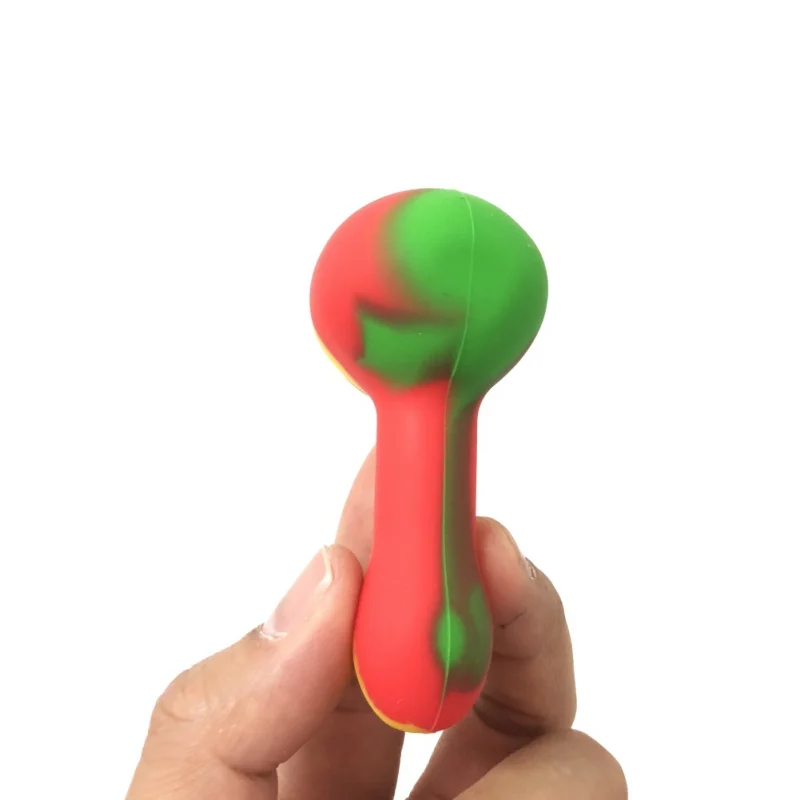 Силиконовая курительная труба дорожная пепельница трубы ложка сигаретные