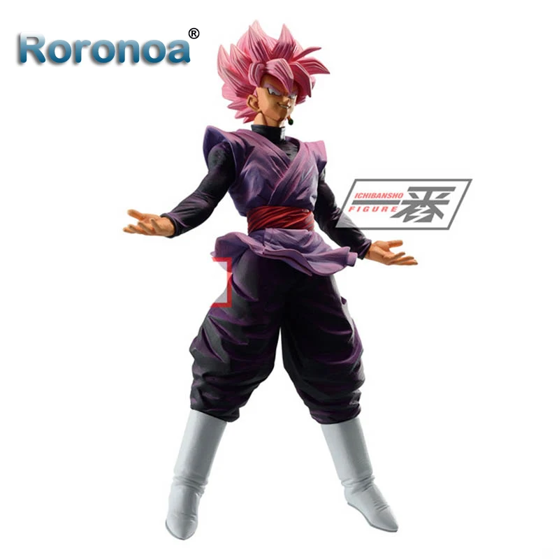Фигурка RORONOA Banpresto ICHIBANSHO DBZ фигурка супер розово черная Гоку Коллекционная модель