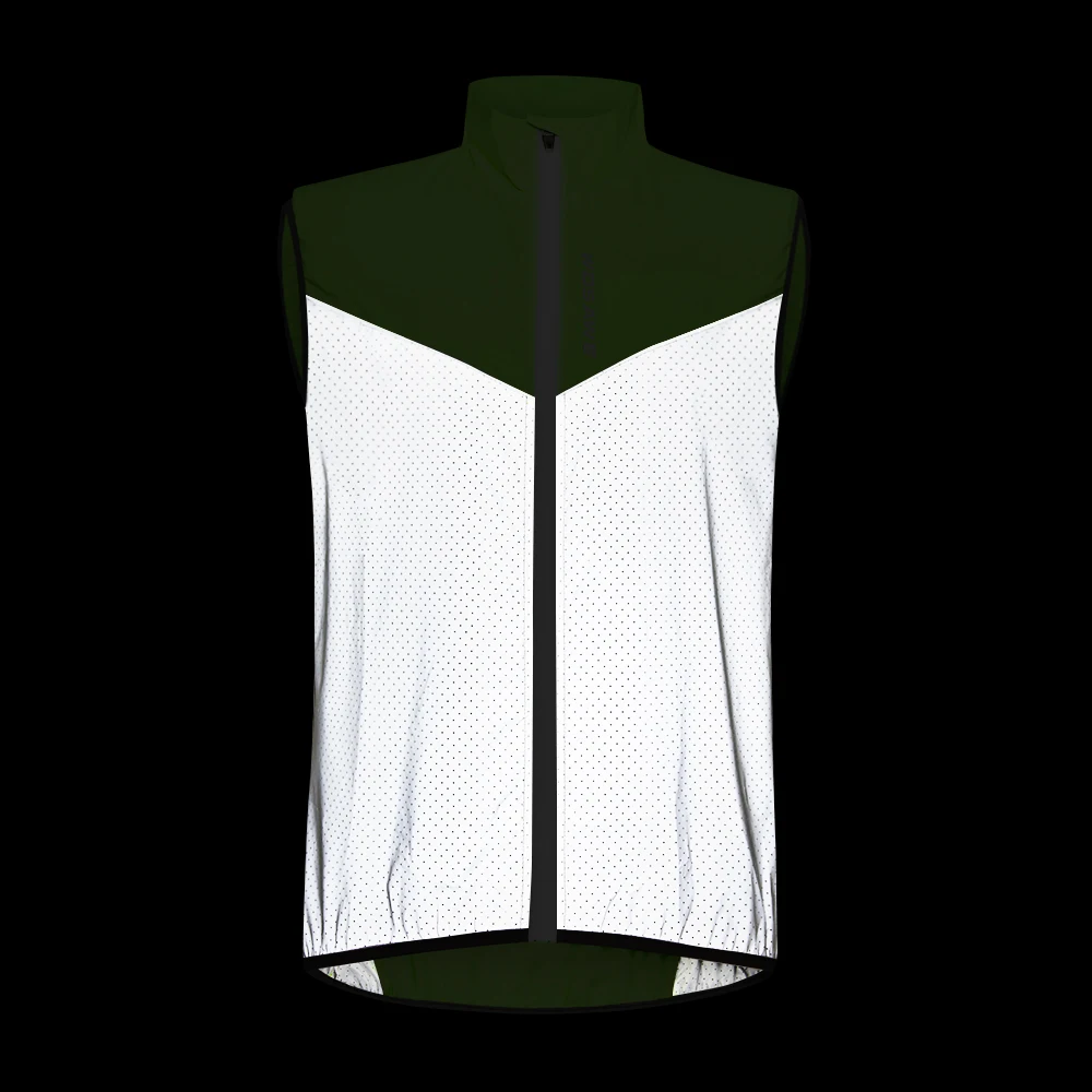 Велосипедный светоотражающий жилет Wosawe дышащий без рукавов уличный для ночных