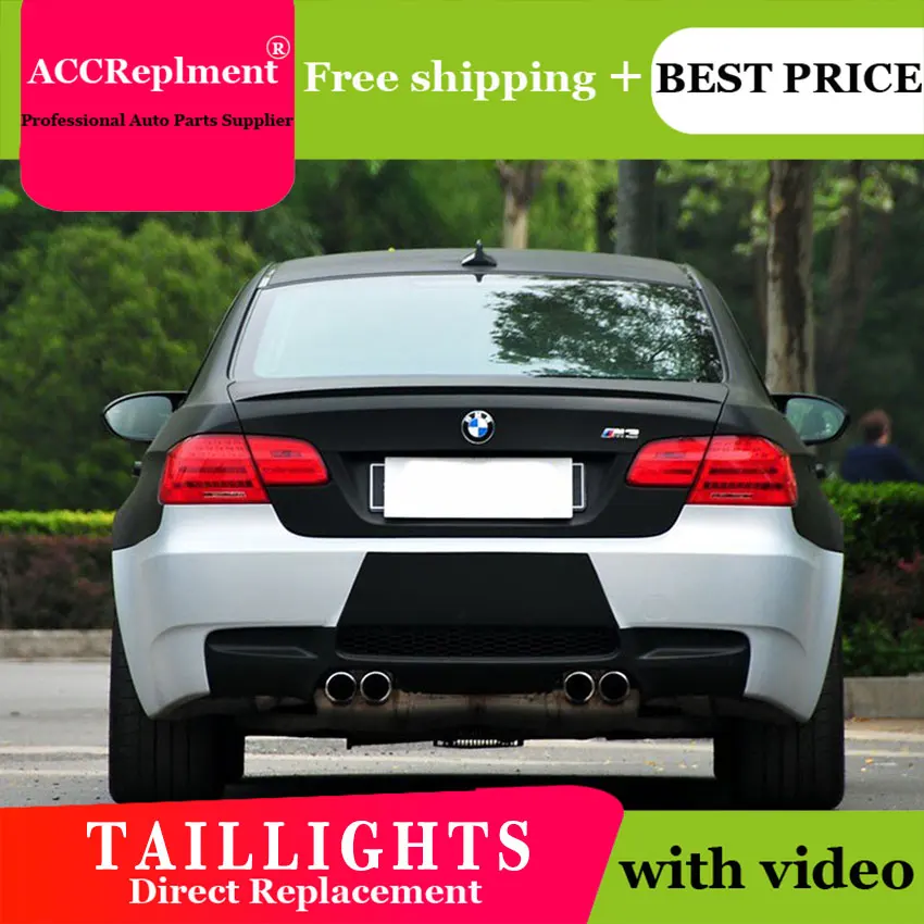 Авто. PRO 2008 2013 для BMW M3 E92 светодиодный задний фонарь задние фонари Тюнинг