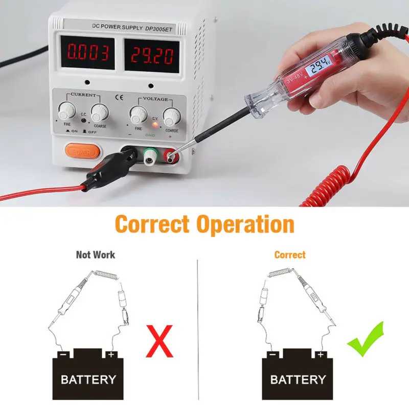 Автомобильная ручка для проверки электрических схем самодиагностика цифровой
