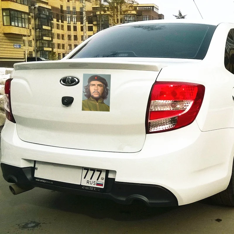 Tri Mishki WCS770 #12*16 см Че Гевары автомобильные стикеры цветные Переводные изображения