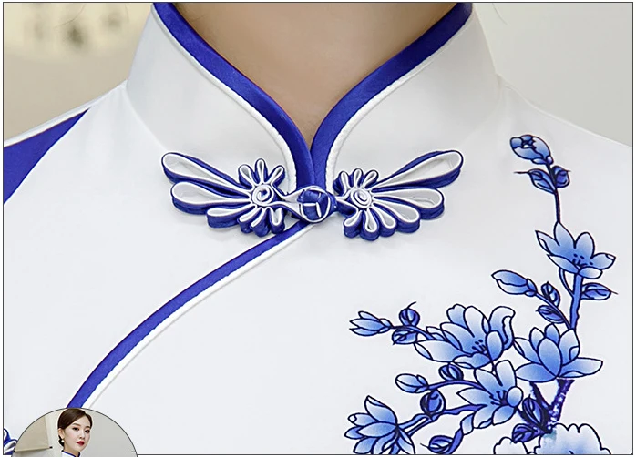 Белые женские вечерние платья длиной до лодыжки вечернее Ципао в китайском стиле