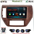Автомобильная Мультимедийная система carplay, автомагнитола на Android для Nissan патруль V 5 Y61 2004 - 2021 с радио, видеоплеером, навигацией, стерео, GPS, No 2din, без dvd