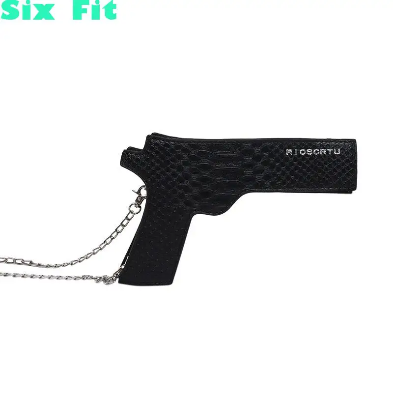 2020 новые 3d сумки через плечо в форме пистолета женские милые с металлическими