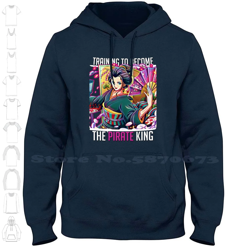 -Нико Робин 100% хлопок Толстовка Футболка пиратский король хаки дьявол фрукты