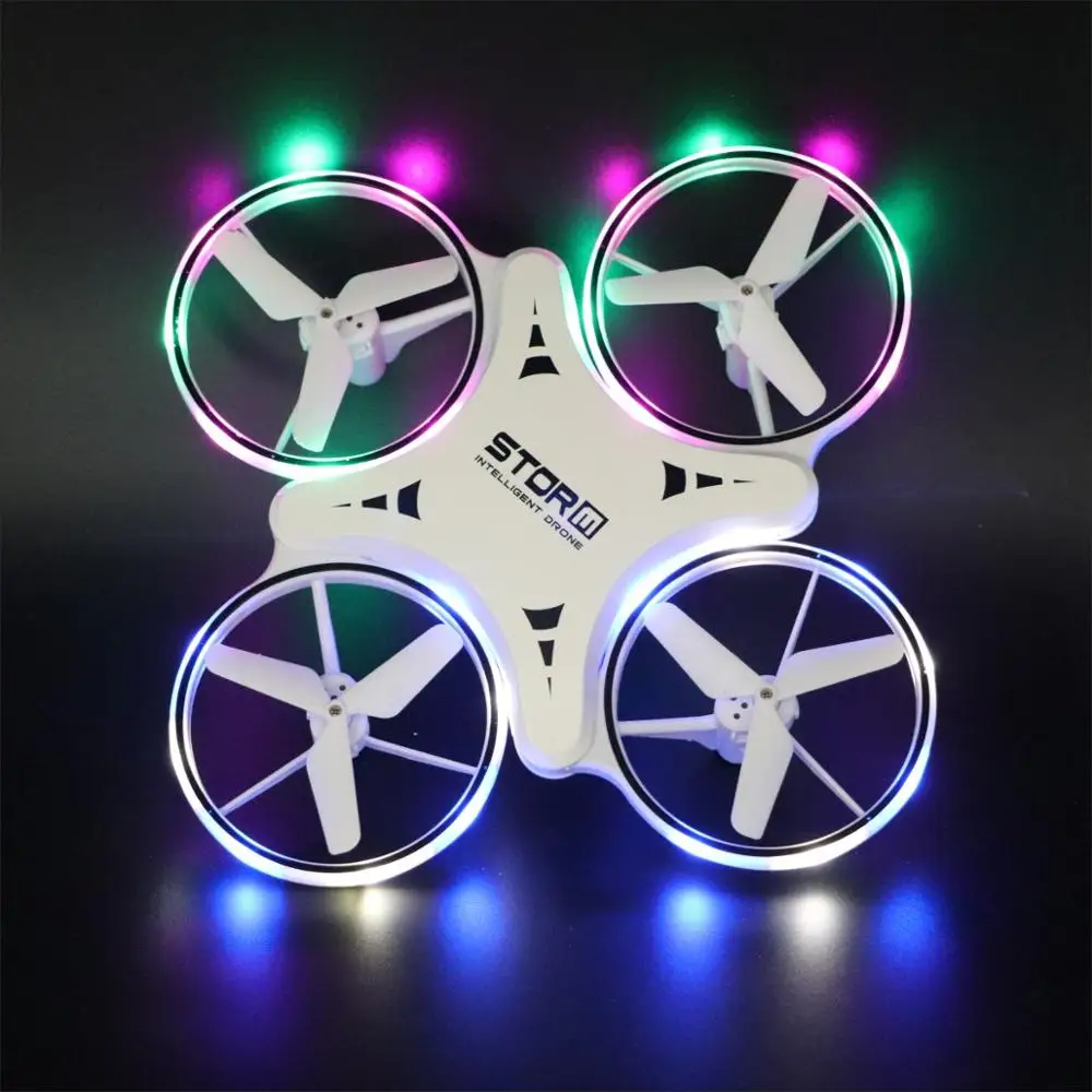 Радиоуправляемый Дрон НЛО игрушки часы жест летающий шар вертолет ручной