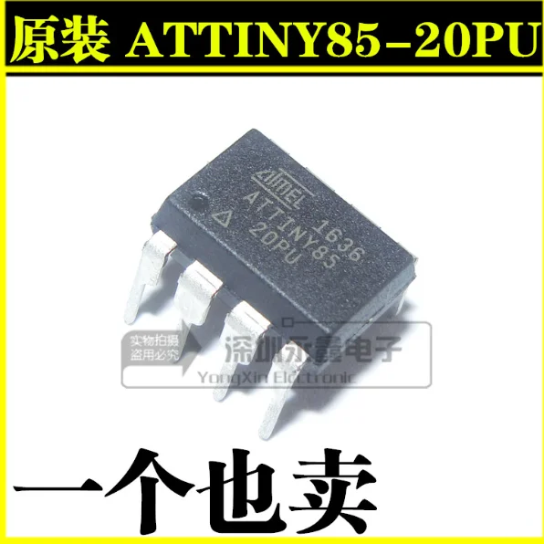 Mxy 1 шт. ATTINY85-20PU DIP-8 ATTINY85 DIP8 85-20PU ATTINY85-20 DIP ATTINY85-20SU SOP-8 Новый и оригинальный