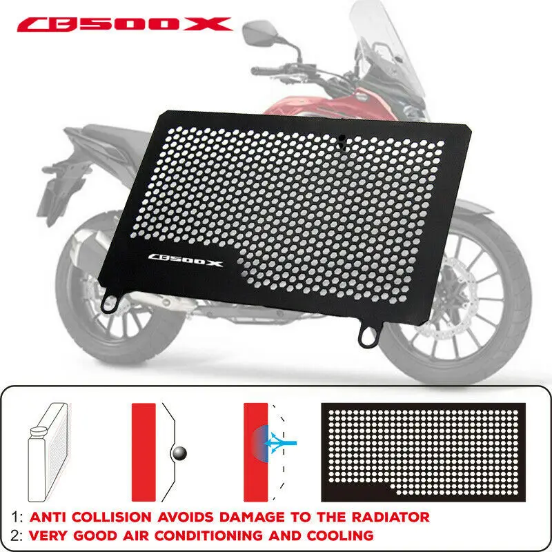 

HONDA CB500X 2013-2019 For Radiator Grille Guard Cover Shield Protective