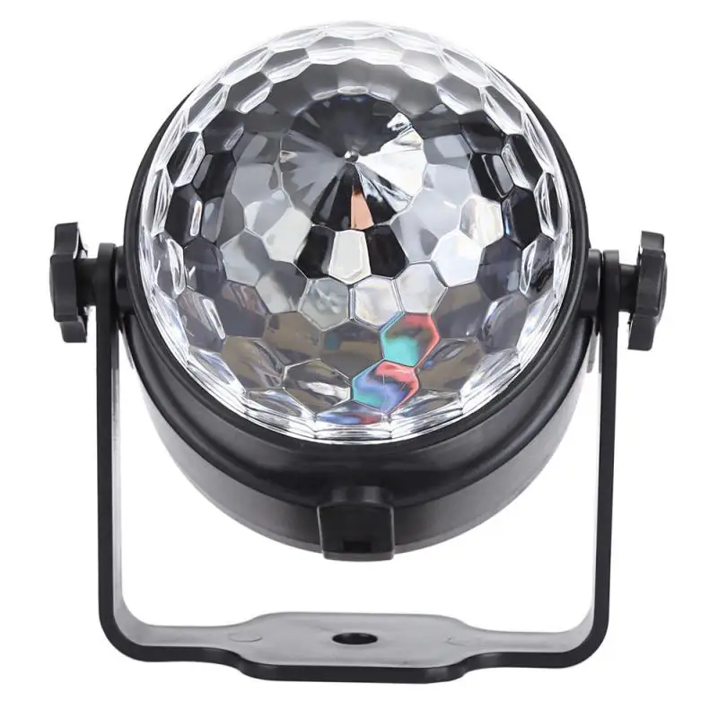 Мини RGB LED хрустальный волшебный шар сценический эффект светильник лампа