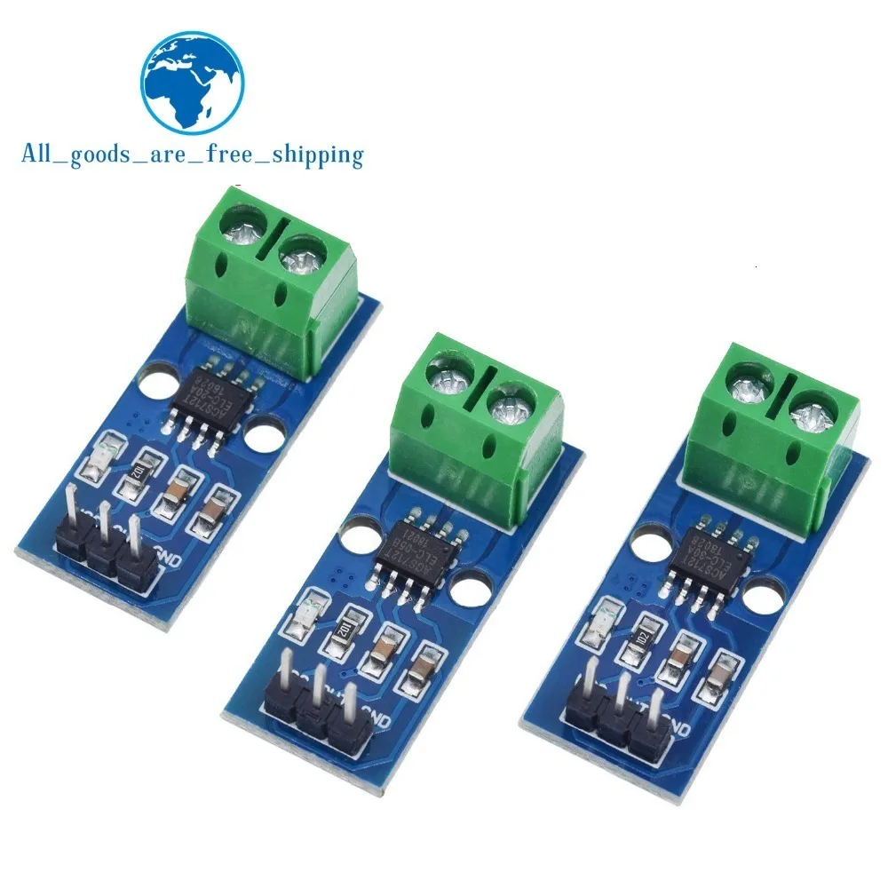 TZT Лидер продаж ACS712 5A 20A 30A диапазон зал Текущий сенсор модуль ACS712 модуль для Arduino 5A 20A 30A