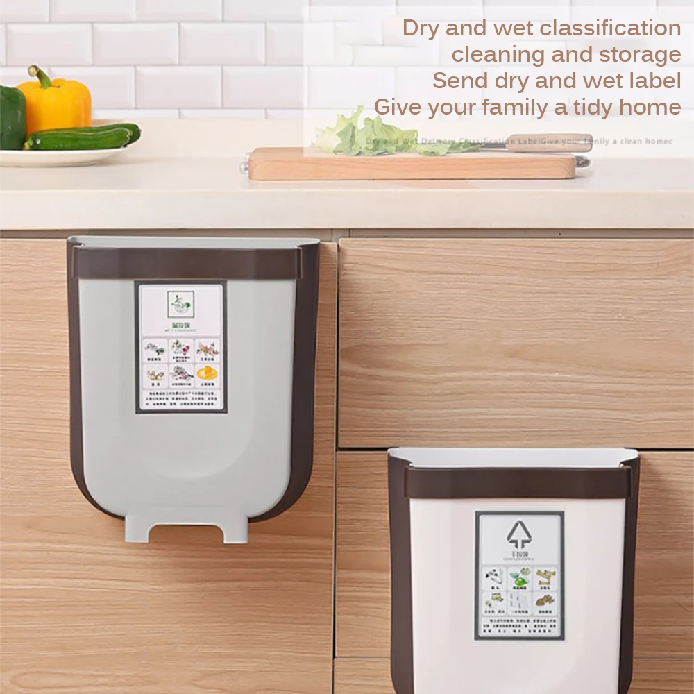 Кухонная корзина для мусора складные мусорные контейнеры складная