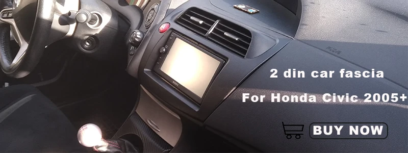 ITYAGUY 2DIN Автомобильная рамка для радио фасции для Honda Civic 2001-2005(LHD) автостерео панель комплект CD отделка Установка автомобильные чехлы