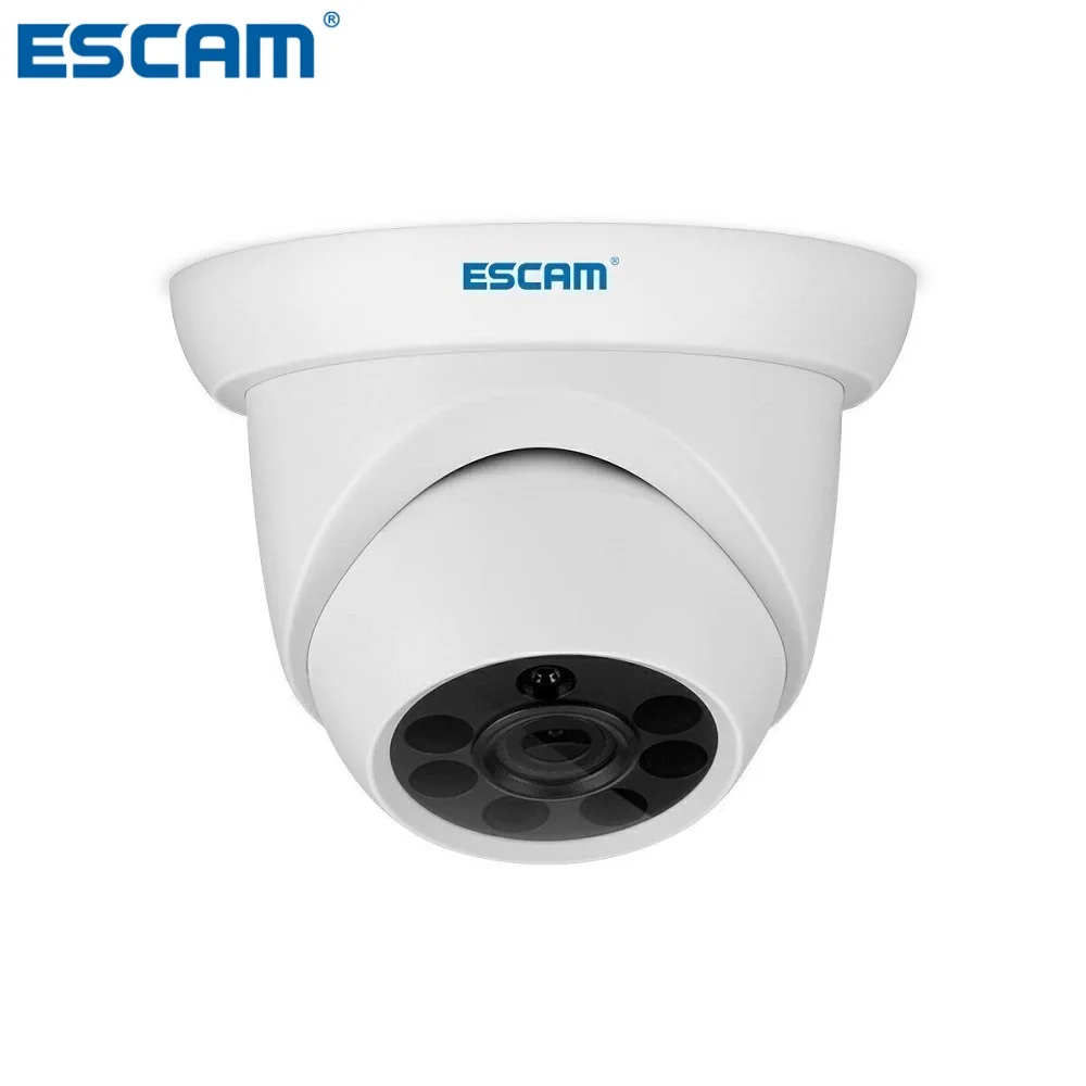 Купольная IP-камера ESCAM QH001 ONVIF H.265 1080P P2P с функцией умного анализа |