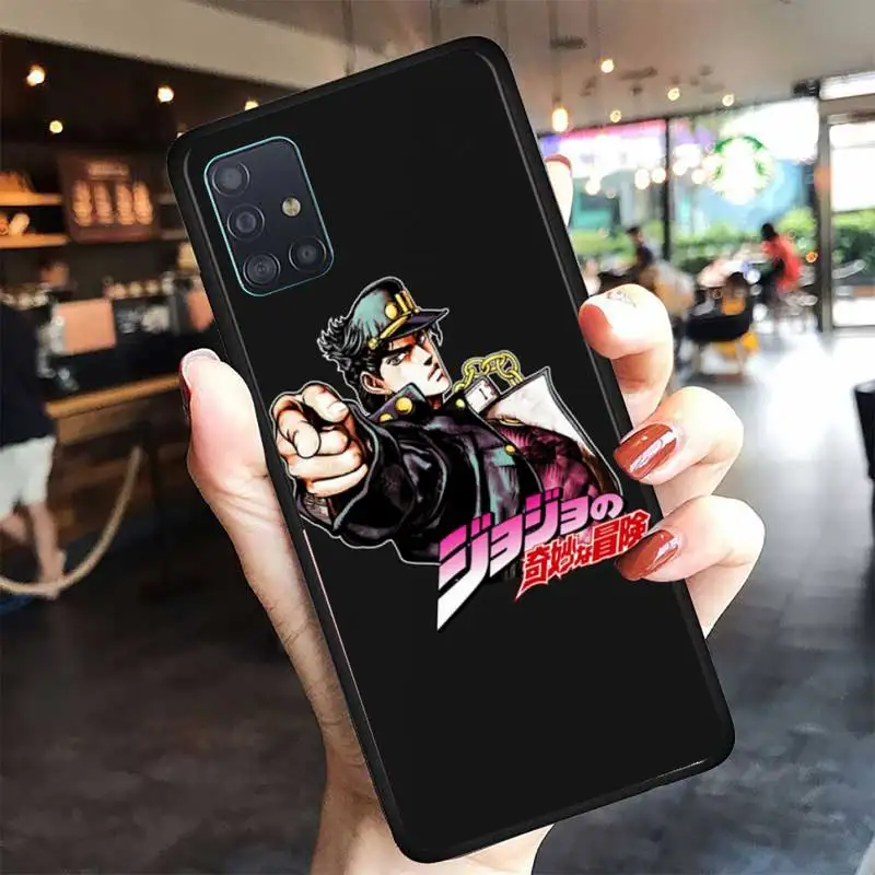 

Anime JoJos Bizarre Adventure Phone Case For Samsung A6 A7 A8 A10 A11 A20 A21 A30 A31 A40 A50 A70 A80 A91 Plus S E Cover