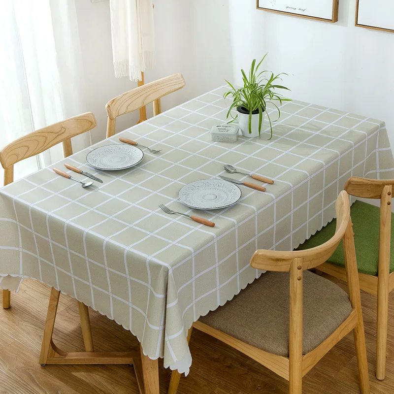ПВХ скатерть пятно Водонепроницаемый и без масла одноразовые пластиковые отель