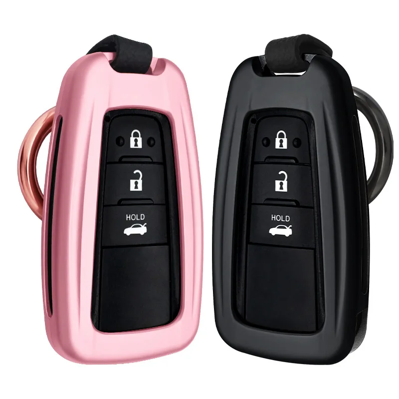 Auminium брелок для автомобильных ключей чехол ключ в виде ракушки Toyota CHR C-HR Prado Camry 2018