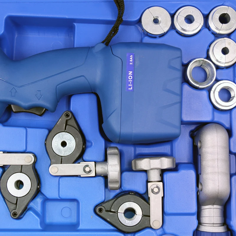 

VET-19-S Electric expand tube device handheld charger reamer drill expand tube machine copper tube expansion mouthpart