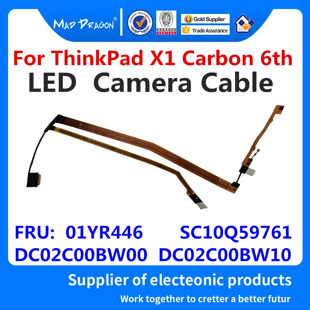 Новый оригинальный светодиодный кабель для камеры ноутбука микрофонный Lenovo ThinkPad