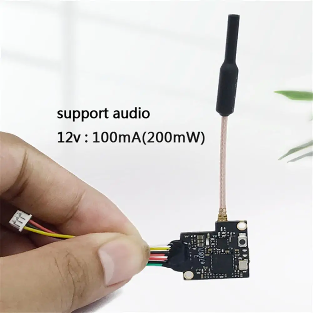 RCtown Pro FPV передатчик 5 8G 48CH 25/100/200mW/OFF OSD SBUS DC 24V антенна UFL для FOXEER Micro Swift Caddx Turbo