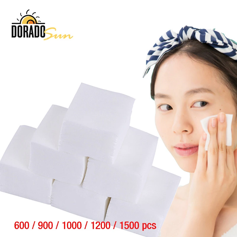 Красота маникюрная вышивка хлопковый лист очищающий косметический для удаления