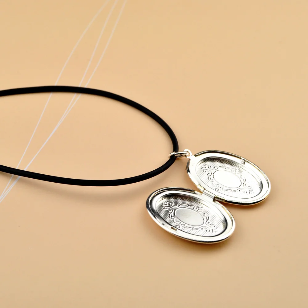 Новый 925 серебряное ожерелье для женщин Творческий фотобокс подвеска дизайн