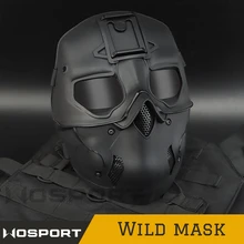 Wosport дикая маска для лица уличная Защитная тактическая на