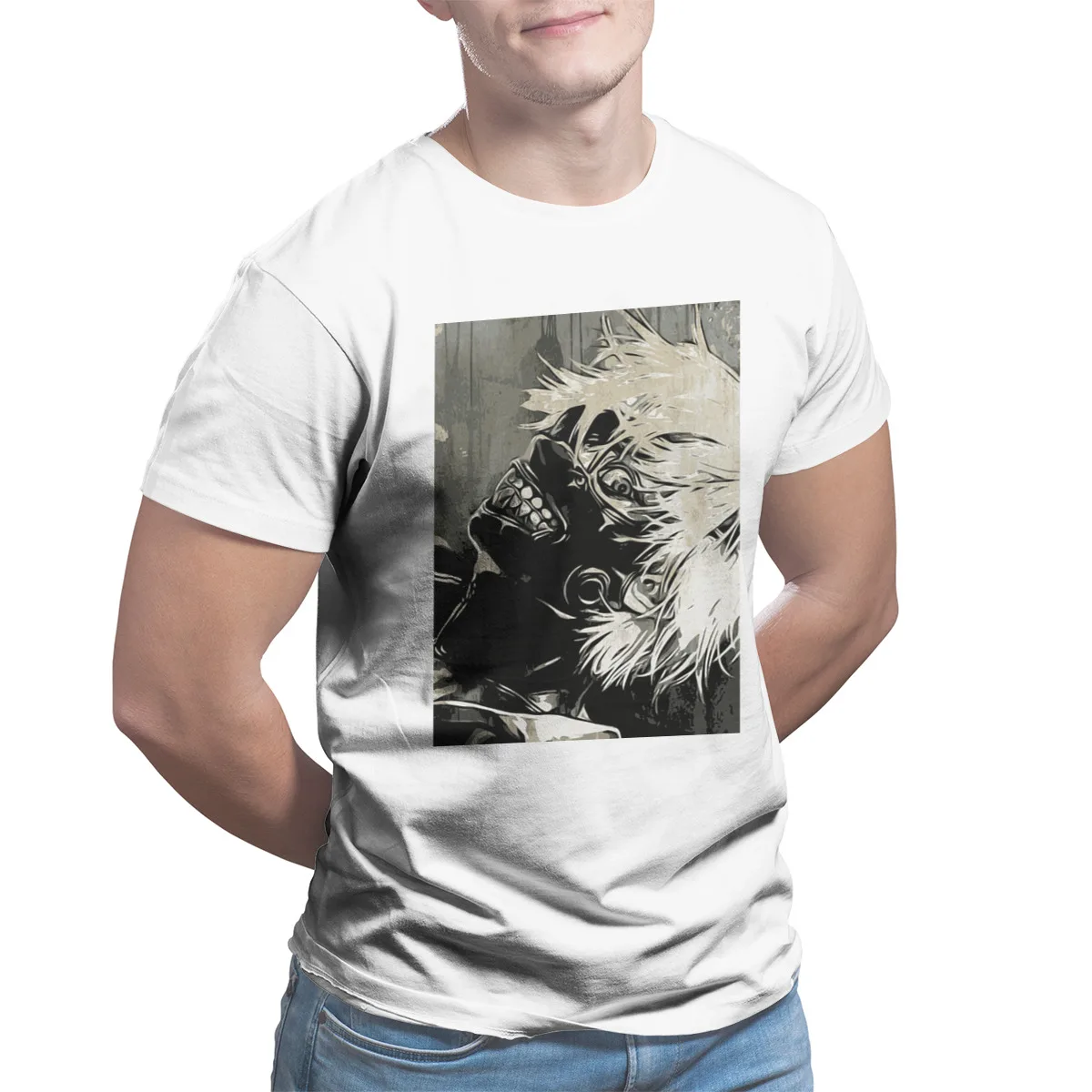 

Ken Kaneki [Tokyo Ghoul] (2) Fashion Vintage Kawaii 4XL 5XL 6XL Hip-Hop Mens Clothes 29077