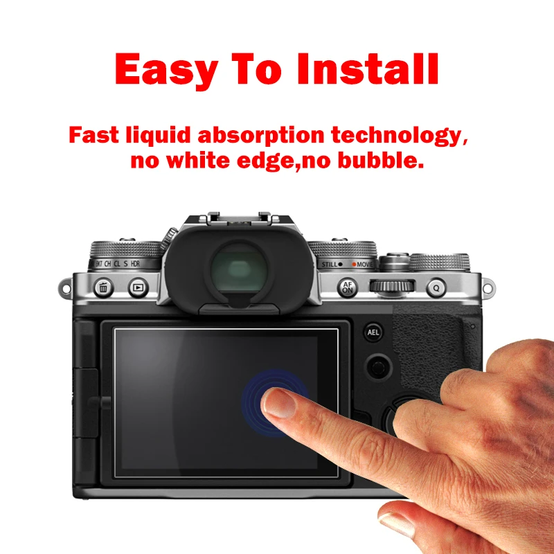 Стекло для камеры Fuji XT4 закаленное ультратонкое протектор экрана Fujifilm X-T4 - купить