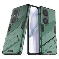 luxury rugged armor anti fall colorful phone case for huawei p50 fashion for huawei p50 pro kickstand protection back case cover
