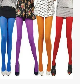 Колготки женские бархатные бесшовные цвет в ассортименте 1 шт | Женская одежда