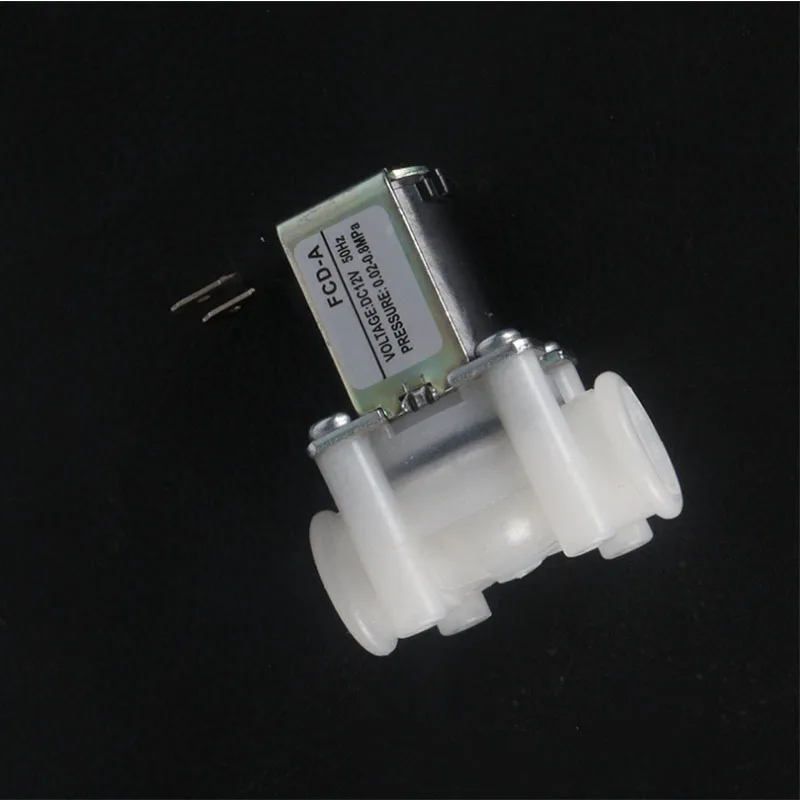 Электрический пластиковый электромагнитный клапан для входа воды 12 В