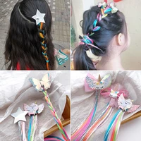 childrens hair accessories 2021 personal design new fashion hairbands bow butterfly horn cartoon pigtail headwear rings girls