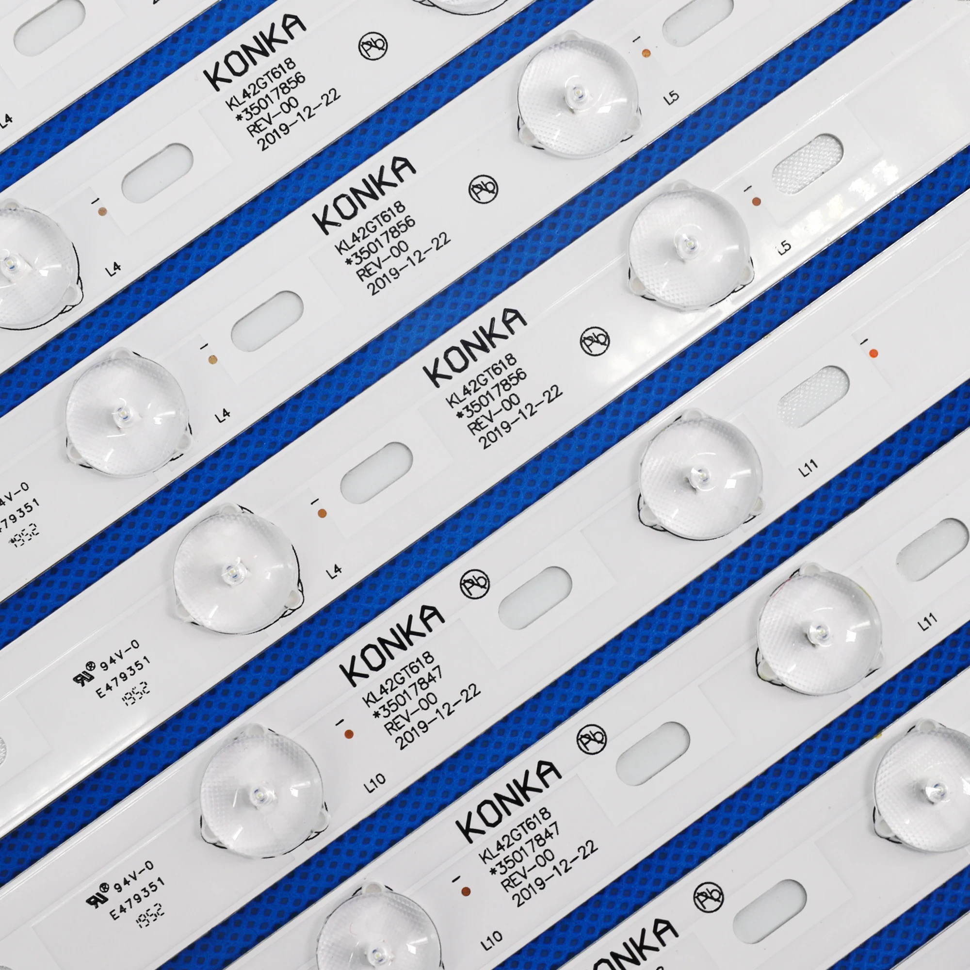 Совершенно новый 1 комплект = 8 светодиодный т. светодиодных лент для подсветки 12