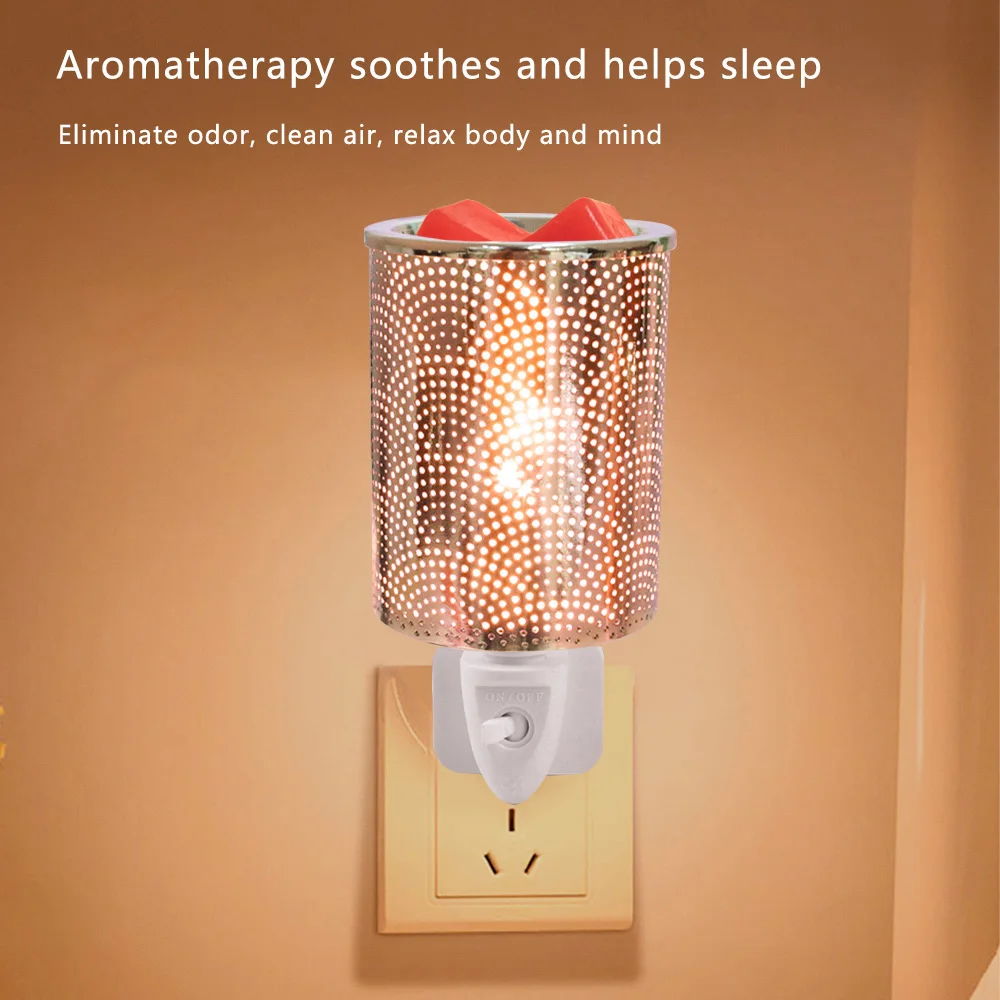 Продажа Электрическая горелка для расплава воска, металлическая аромадиффузор, лампа, масляная горелка, светильник Ник и Домашний аромат для офиса,... Pаспродажа Электрическая горелка для расплава воска, металлическая аромадиффузор, лампа, масляная горелка, светильник Ник и Домашний аромат для офиса,...