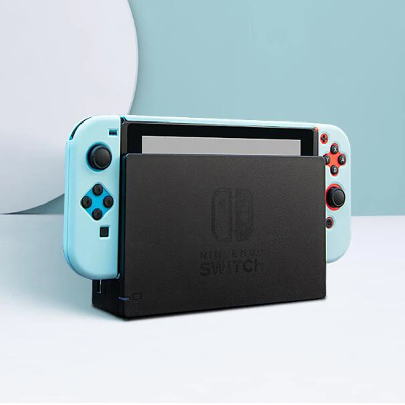 Жесткий чехол с градиентом Kawaii разноцветным корпусом для переключателя Nintendo Console