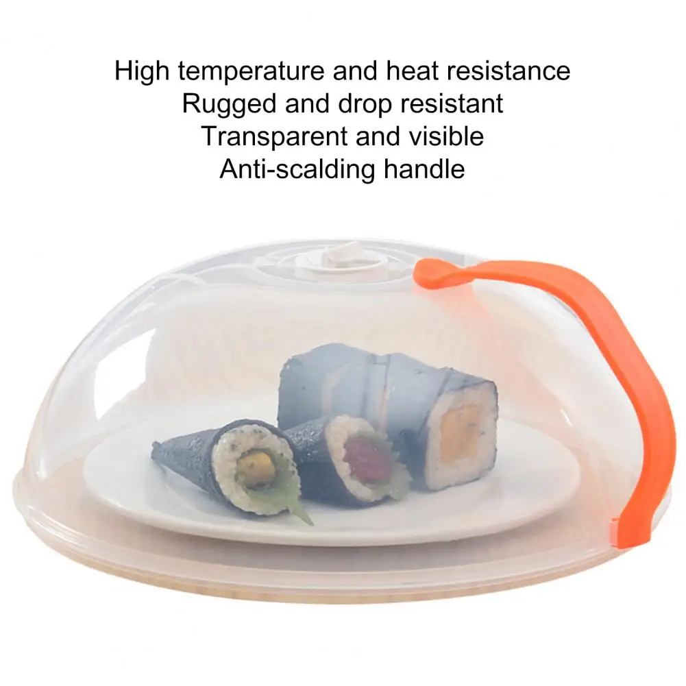 

Household Microwave Oven Food Cover Food Insulation Cover Washable And Easy-To-Use Microwave Cover