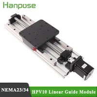 nema23 stepper motor hpv10 linear guides module sfu1605 ball screw hgh20 router kit reprap for 3d printer sapre parts