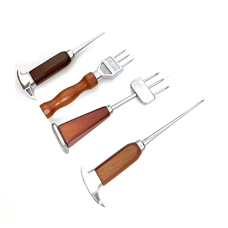 

Ice chisel bar bartender exclusive three-prong ice cone ice opener bartender three-head ice cone ice hockey single fork
