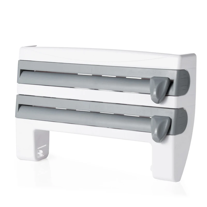 

Aluminium Paper Towel Holder Foil Roll Holder Plastic Gray White New style